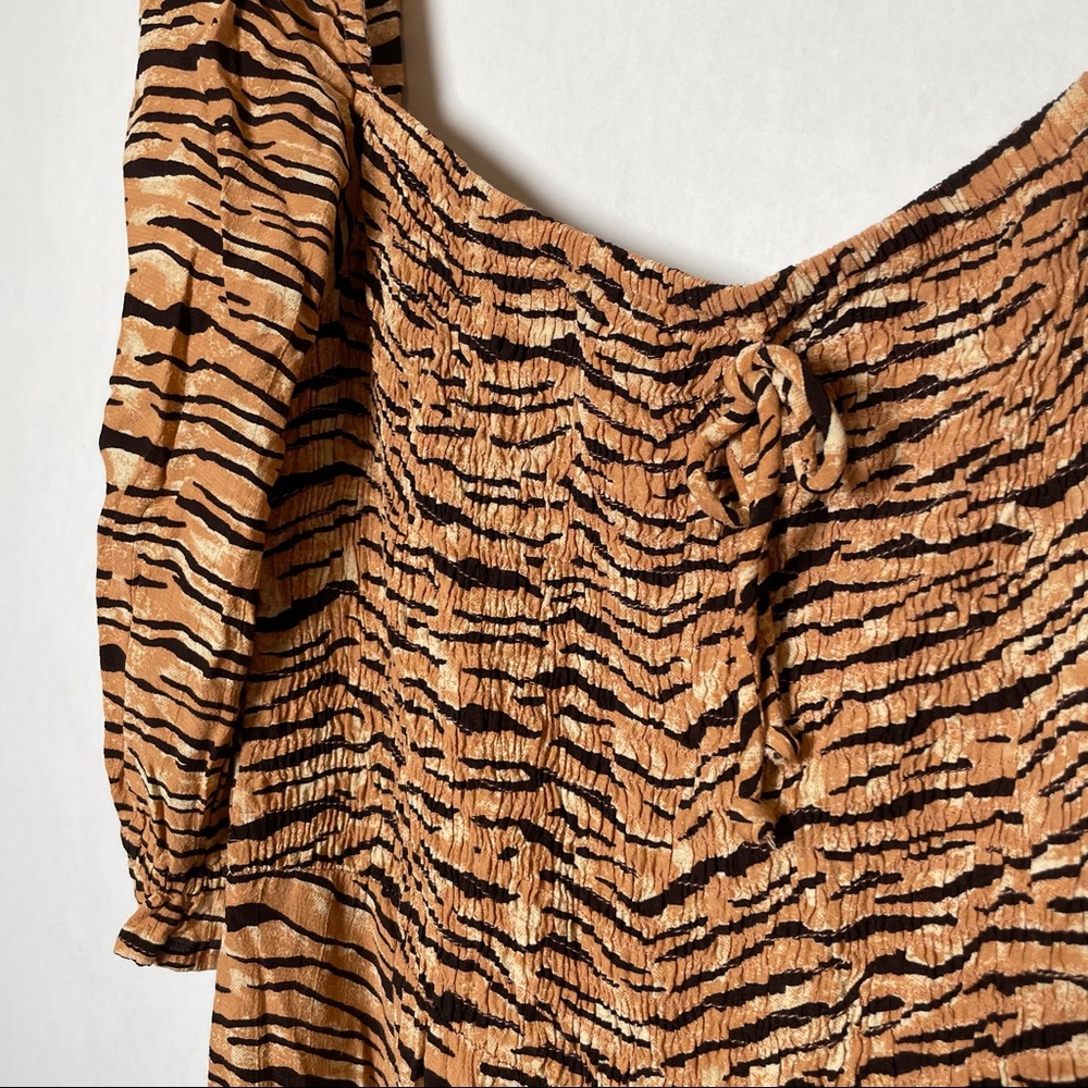 Faithfull The Brand Wyldie Midi Dress Size 6 - Picture 6 of 10